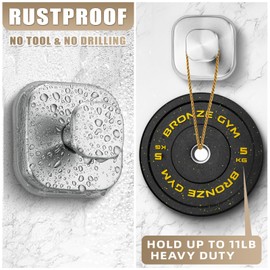 Fenas Suction Cup Hooks for Shower - Resuable Bathroom Hooks for Towels, Robes & Loofah - No-Drill Mounting on Kitchen,Walls,Metal,Glass,Mirrors,Tile & Smooth Non-Porous Surfaces (2, Brushed Nickel)