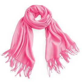 Belle Donne pashmina shawls and wraps, Pashmina Shawls, Head Scarf, Light Pink Scarf 70 x 27