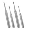 Gatuida Effortless Leather Edge Beveling 4pcs Grooving Machine for Craft