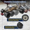 For Royal Metal Upright Vacuum Cleaner Replacement Wheels For RO-671705