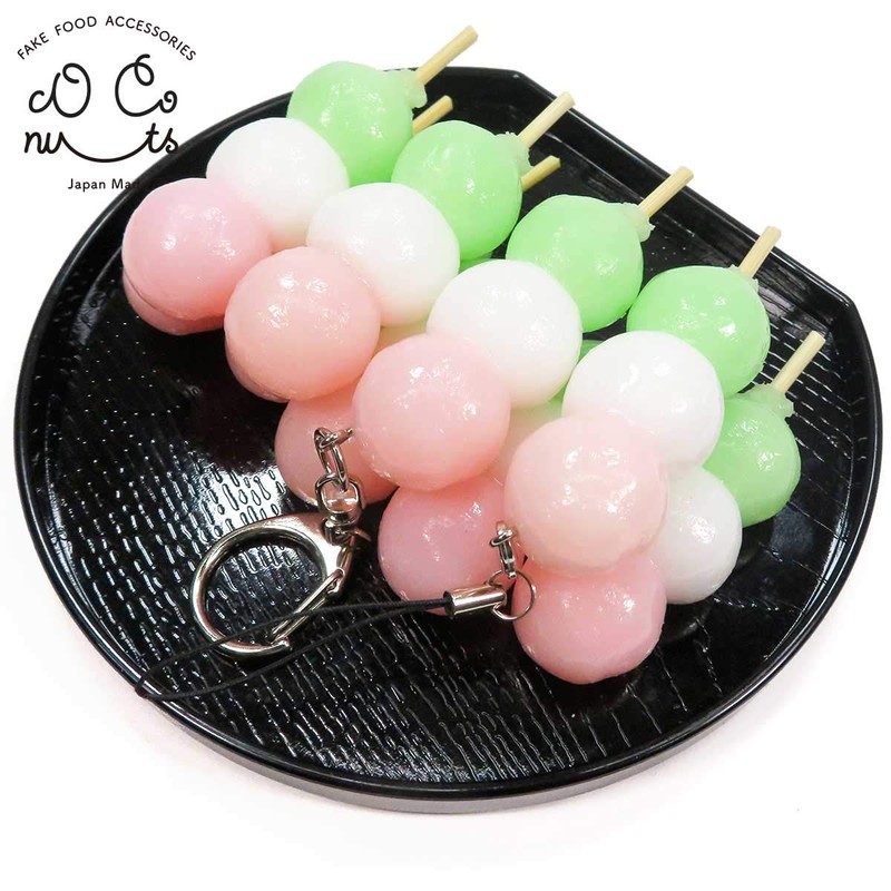 Food Sample Magnet, Seems to Eat, Tri-Color Dumplings, 31 ft