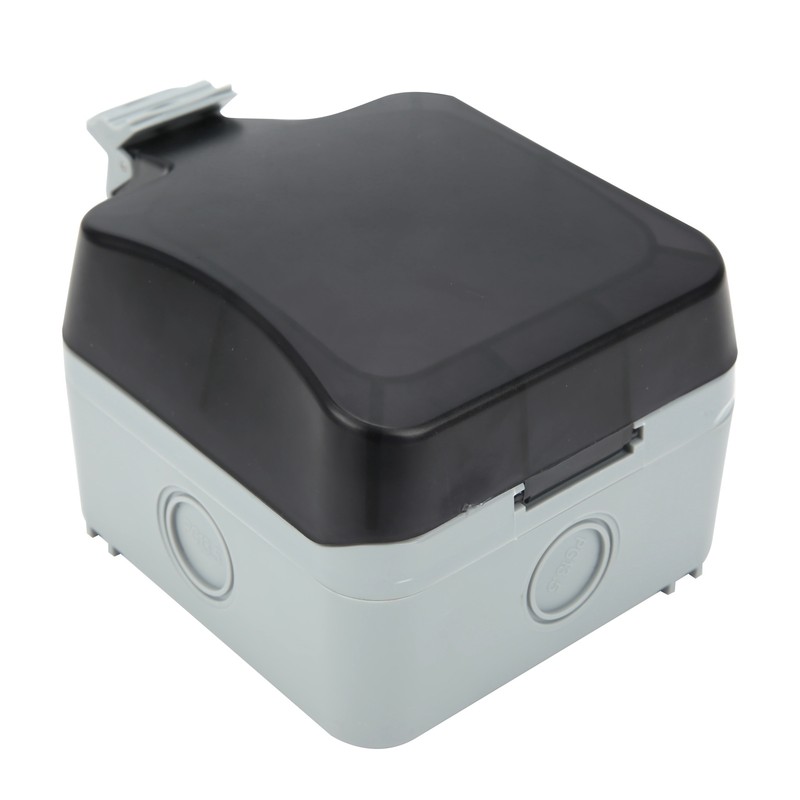 GermanStyle 2 Hole Waterproof Socket Wall Power Socket Outlets for