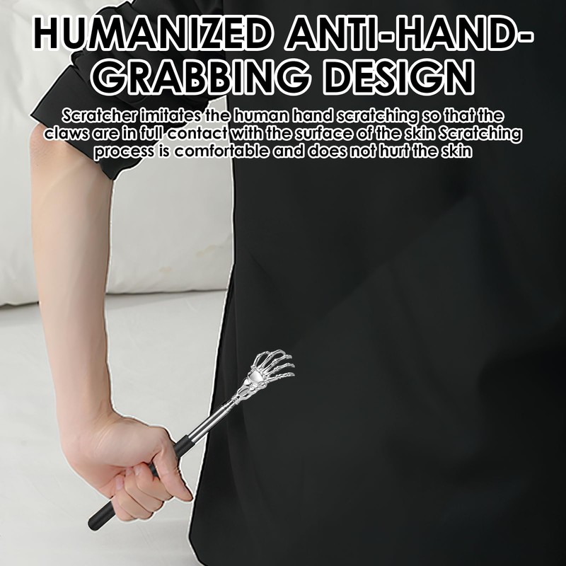 Scratching Hand Back Scratcher Telescope, 2 Pieces Back Scratcher Head