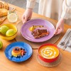 vancasso Bonita Dinnerware Set Muticolor Stoneware 18 Pieces Service for
