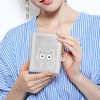 conisy Cute Women's Small Thin Bifold Leather Wallet with RFID