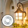 Canomo 2 Pack 4 Inches Diameter Round Universal Light Crossbar,