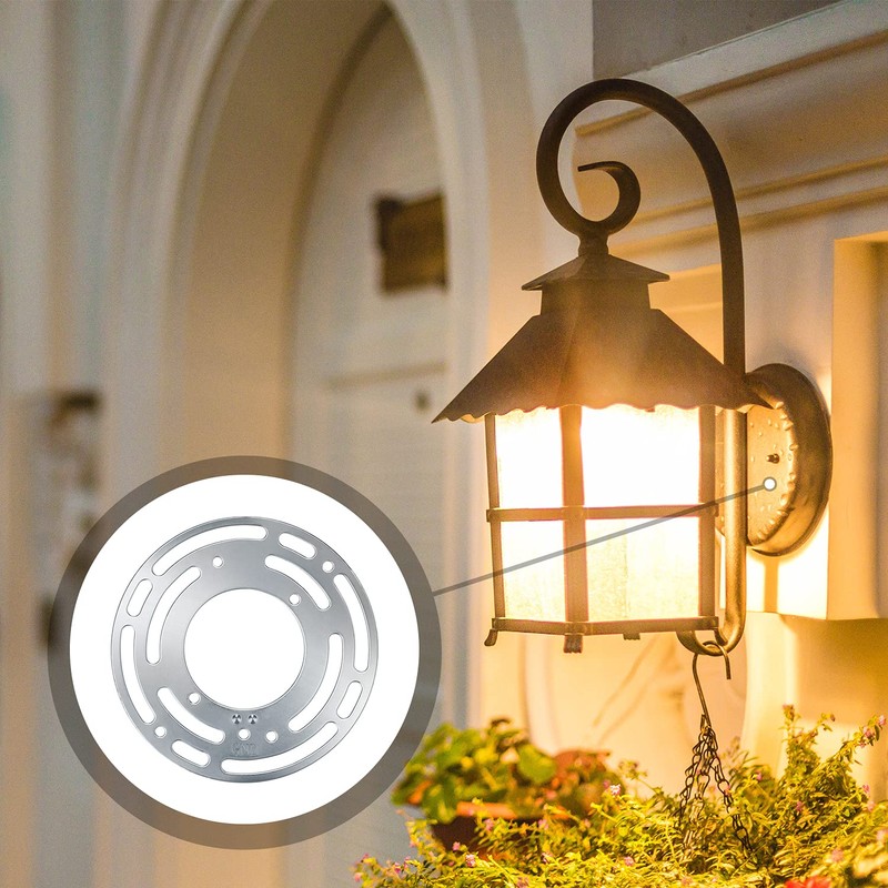 Canomo 2 Pack 4 Inches Diameter Round Universal Light Crossbar,