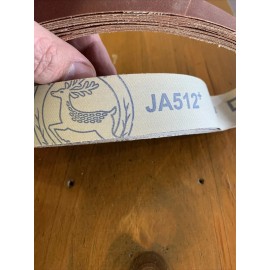 DEERFOS 20 DEERFOS ABRASIVES SANDING BELTS 1 1/4" X 24 3/4" 320 GRIT