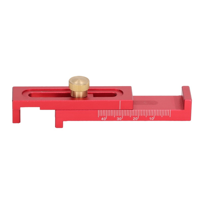 Depth Measuring Ruler Saw Gaps Gauge Aluminium Alloy 5‑40mm Tool