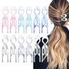 12PCS French Hair Pins, French U Shaped Twist Hair Pin
