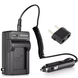 Kastar NP-60 CNP60  for Casio Exilim EX-FS10 EX-S10 EX-S12 EX-Z9 EX-Z19 EX-Z20 - 1 Regular Charger