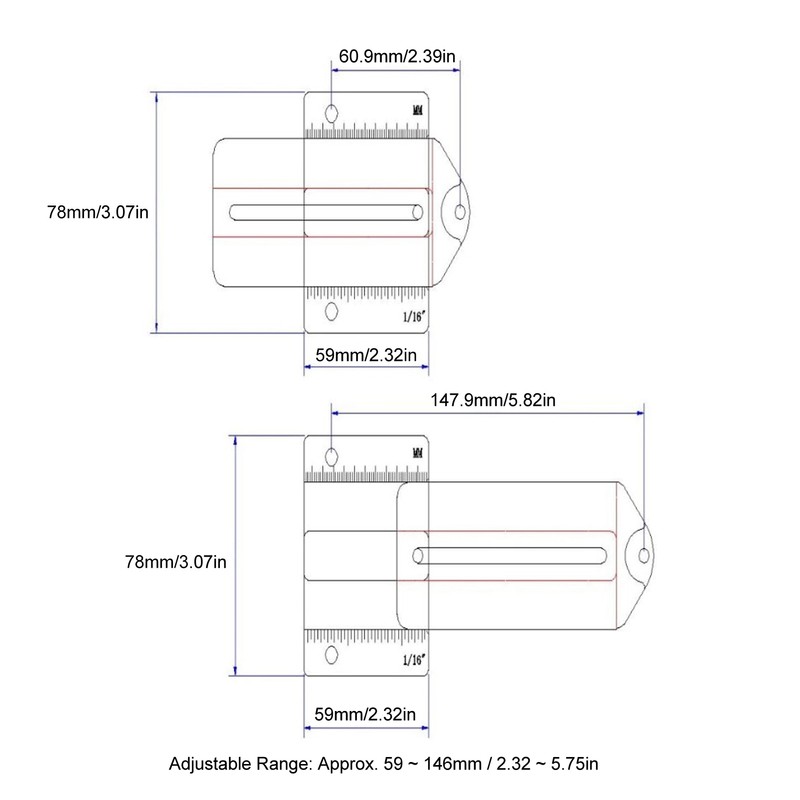 Extended Thin Rip Jig Table Saw for Repeat Narrow Strip