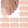STSTR 10 PCS Soft Gel Toe Caps, Elastic Toe Protectors