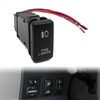 LED Fog Light Symbol Push Button Switch with Connector Wire