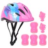 7pcs Kids Skating Bike Protective Gear Set Safety Helmet Knee