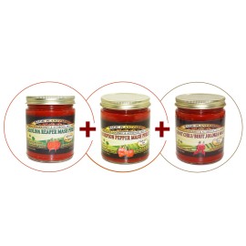 Magic Plant Farm Super hot collection!!! Carolina Reaper + Scorpion + Ghost Pepper mash!