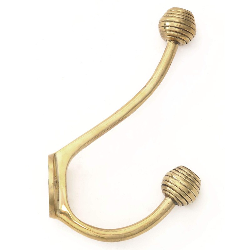 Castelion® Brass Beehive Hat and Coak Hook | Victorian Hat