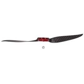 RC Carbon Fiber Folding Propeller 305mm Long High Torsional Stiffness Thin Blade Aluminum Alloy for Fixed Wing