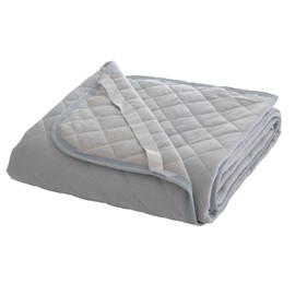 Sylphyz Bedding Pad, Semi-Single, Gray, Reversible, Cool, Washable, Terry Cloth, Summer, Cool Feel, Mattress Pad, Bed Pad, 31.5 x 78.7 inches (80 x 200 cm)