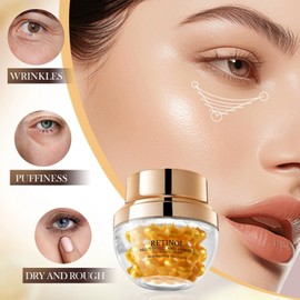 Aktiv-Retinol-Anti-Falten-Creme, Retinol Augencreme Instant Wrinkle Remover Cream Anti Falten Creme Mit Retinol, Under Eye Cream Für Gemilderte Falten, Reduzierte Tränensäcke, Straffere Haut