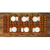 Buxiuer Juneteenth Tablecloth African American Party Decoration Kente Print Disposable