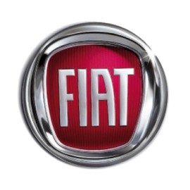 Fiat 500 Front/Rear Emblem 0051932710 0735565897 Fiat Panda Grande Punto Multimura Chinquecent Diameter: Approx. 3.7 inches (95 mm) High Brightness Logo Mark Badge Easy Installation Repair Replacement