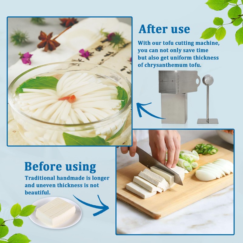 Xanadued Tofu Press Stainless Steel, Tofu Cutter, Paneer Maker Stainless