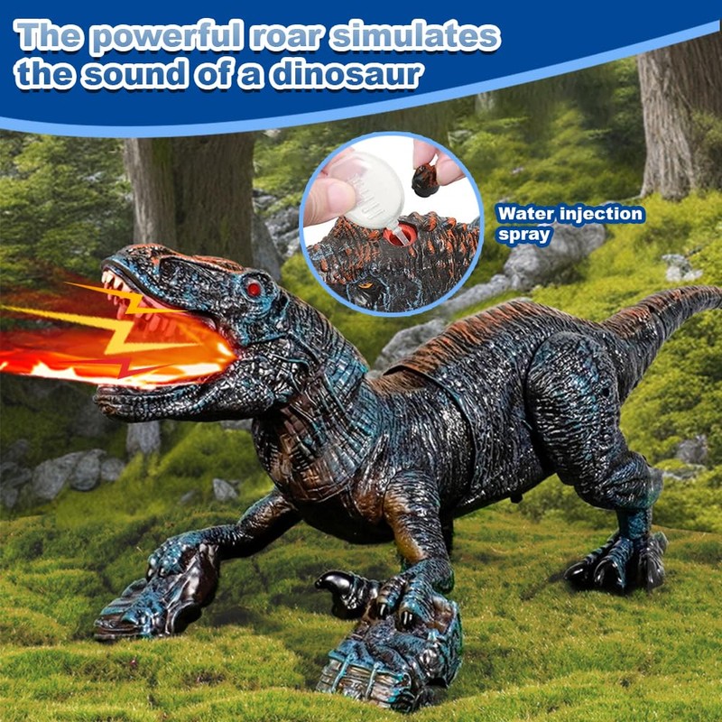 Nzkeuf Remote Control Dinosaur – RC Dinosaur Toys for Boys