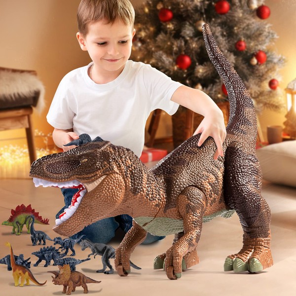 TEMI Large Dinosaur Toys for Kids 3-5, Jumbo Tyrannosaurus Rex