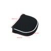 ECSiNG Black Mesh Mallet Putter Cover Golf Putter Headwear with