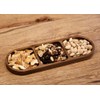 deccaro Acacia Wood Serving Platter 3 Compartments 33 cm Oval
