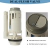 3" Dual Flush Valve Kit Fits for Project Source 2-Piece