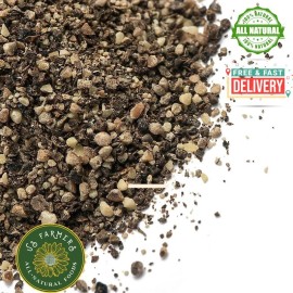 US Farmers Black Pepper Table Ground - Pure & Fresh Ground Pepper 24-28Mesh - 3LB/48oz
