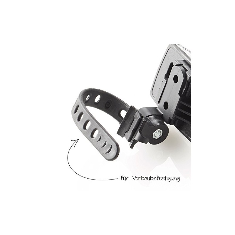 fischer Adult Front Stem Attachment Reflector Black, One Size