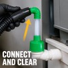 Universal AC Condensate Drain Line Cleaning Adapter for Wet/Dry Vacuum
