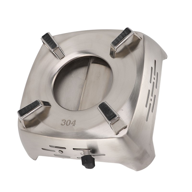 Drawer Type Alcohol Burner One Piece Stainless Steel Sliding Adjustment