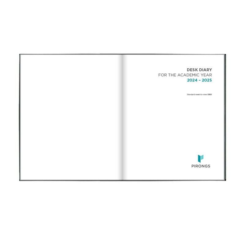 Academic Diary 2024-2025 A5 Week to View | Mid year