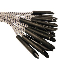 12-Inch Tarp Bungee Toggle Ties (20-Pack)