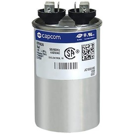 GE/Genteq Z97F9626 97F9626-15 uf MFD 440 Volt VAC Genteq Replacement Round Run Capacitor