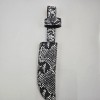Buck Knives 119 Sheath Right Pull Faux Domino White python