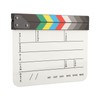 Acrylic Film Clapboard Professional Dry Erase Movie Props Clap Board