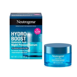 Neutrogena Hydro Boost Night Pressed Serum, Hyaluronic Acid Facial Moisturizer