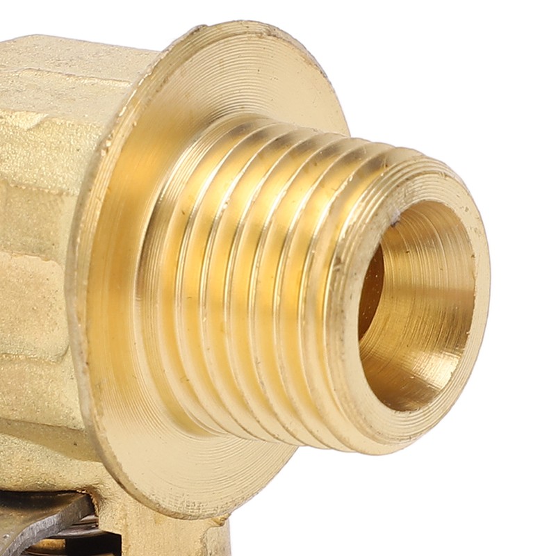 F110N Engine Oil Drain Valve with LC‑10 Lever Clip 3/8‑18