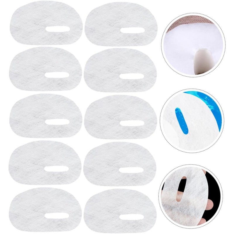 50hojas Parche Para Hidratante De Máscara Para Almohadillas Desechables Para
