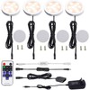 AIBOO LED Under Cabinet Lighting Kit 4 Packs 12V Low