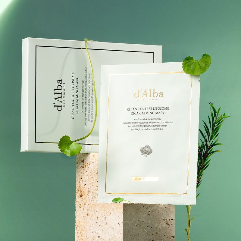 Dalva [Total 20 sheets] Dalba Vegan Tea Tree Cica Calming