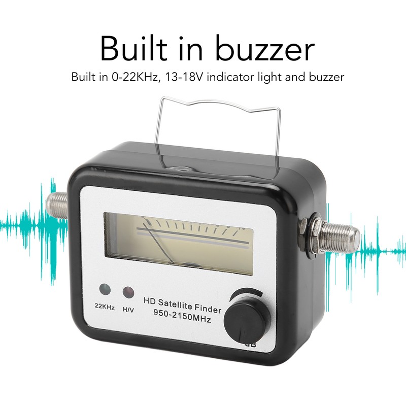 Digital Satellite Signal Finder 950‑2150MHZ TV Antenna Signal Strength Meter