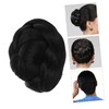 Gatuida Braid Hair Chignon Bun Clip 1 Piece Short Hair