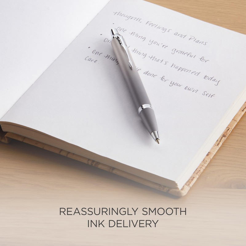 Parker IM Writing Rituals Ballpoint Pen - Grey Gradient Barrel