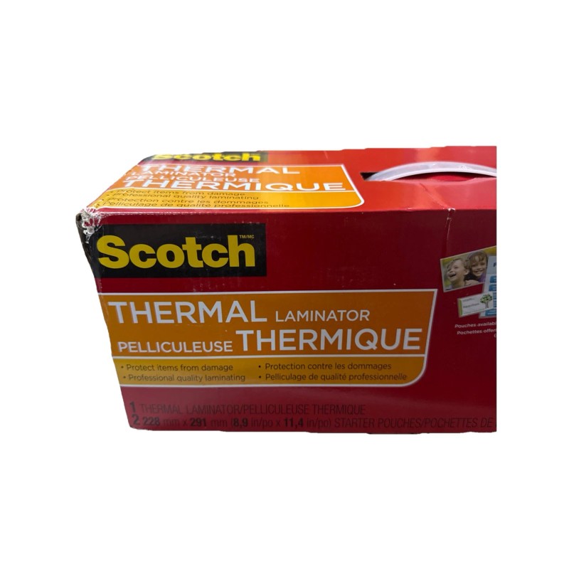 Scotch Thermal Laminator TL902 Compact Easy to Use for Home